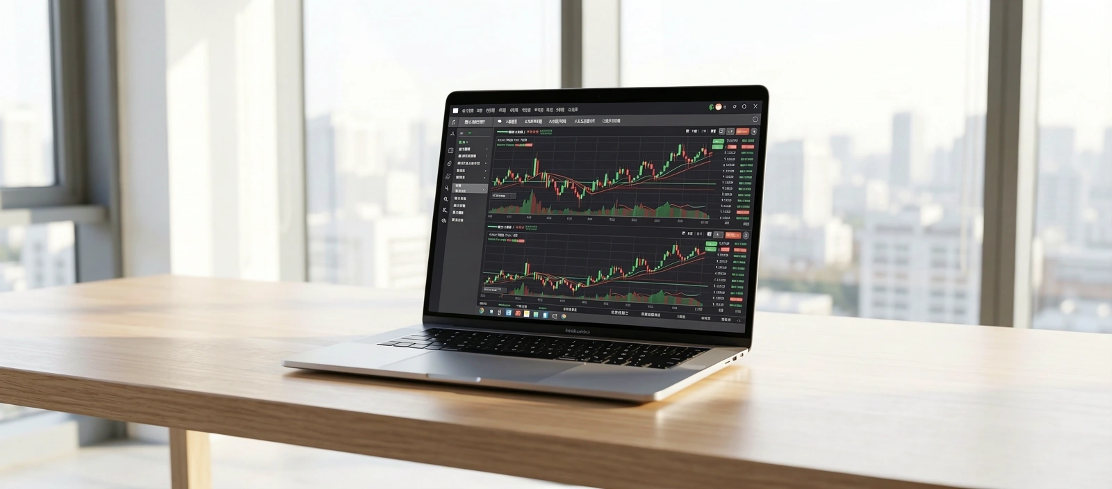 Professional Trading Workspace